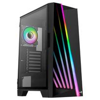 atx korpusai - Aerocool Mirage V1 Black (Juodas) - 3 nuotrauka