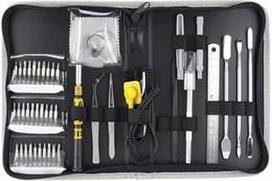 Sprotek STE-3646 - Complete tool kit for smartphones and other devices, 45 parts A 45-piece tool kit