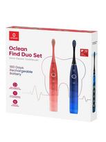 oclean elektrinis dantu sepetelis flow - Oclean Find Dou Set (Mėlynas/raudonas) - 3 nuotrauka