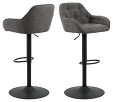 brooke kede -  Brooke 99362, matinė, juoda/antracito, 37.5 cm x 37.5 cm x 63 - 84 cm - 2 nuotrauka