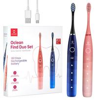 oclean elektrinis dantu sepetelis flow - Oclean Find Dou Set (Mėlynas/raudonas) - 4 nuotrauka