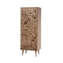  Kalune Design Filinta 731, ruda, 38 cm x 50 cm x 127 cm