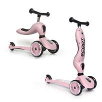 paspirtukai scoot and ride - Scoot & Ride Highwaykick 1 Kids Three wheel scooter ROSE - 1 nuotrauka