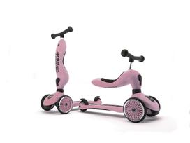 paspirtukai scoot and ride - Scoot & Ride Highwaykick 1 Kids Three wheel scooter ROSE - 2 nuotrauka