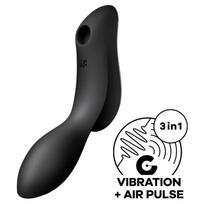 Stimuliatorius SATISFYER CURVY TRINITY 2 - Juoda