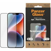 PanzerGlass "Ultra-Wide Fit EasyAligner Screen Protector iPhone 14/ 13/ 13 Pro"Black