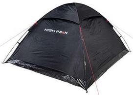 keturviete palapine - High Peak Monodome XL 4, juoda - 1 nuotrauka