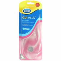 Scholl GelActiv Flat Shoes geliniai vidpadžiai batams plokščiu padu 1 pora