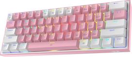 k61 klaviatura -  Redragon K617 Fizz Raudona switch (K617-RGB) - 1 nuotrauka