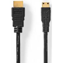 Nedis CVGP34500BK30 Ethernet HDMI to HDMI Mini 3m