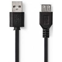 Nedis CCGT60010BK20 USB-A Male to USB-A Female 2m