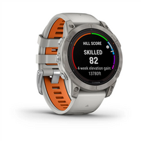fenix pro solar 7 - Garmin fēnix 7 Pro Sapphire Solar Fog Gray Ember Orange - 3 nuotrauka