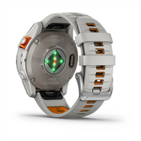 fenix pro solar 7 - Garmin fēnix 7 Pro Sapphire Solar Fog Gray Ember Orange - 6 nuotrauka
