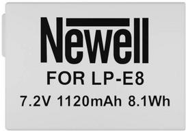 canami - Baterija Newell LP-E8 - 1 nuotrauka