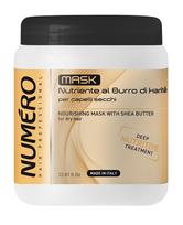 Maitinamoji plaukų kaukė Numero Shea Butter 1000 ml
