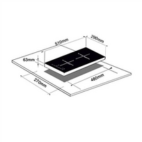 indukcine kaitlente - Schlosser PI302S1CW - 2 nuotrauka