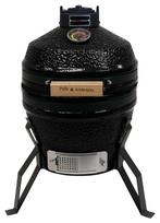 mini grilius - ZYle Kamado Mini 33cm Black (Juoda) - 1 nuotrauka