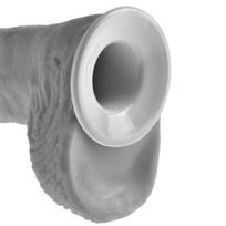 falo imitatoriai - Sekso diržas + dildo KING COCK 25,5 cm - 7 nuotrauka