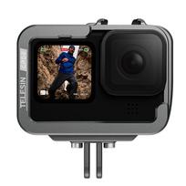 gopro 10 - TELESIN Alu cage for GoPro Hero11/10/9 - 1 nuotrauka