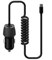 Platinet car power adapter 3.4A USB-A   USB-C