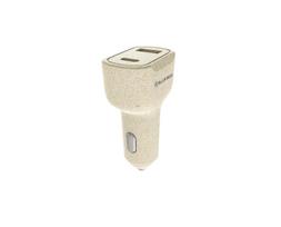 18w ikroviklis - Tellur Green car charger, 36W, 6A (PD18W   QC3.0) cream - 1 nuotrauka