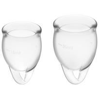 satisfyer - Satisfyer Menstrual cup - Feel Confident 2 pcs - 1 nuotrauka
