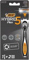 Skutimosi rinkinys Bic Hybrid Flex 5, 3 vnt