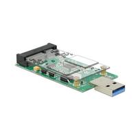 msata adapteris - DeLOCK 62681 sąsajos plokštė / adapteris mSATA - 2 nuotrauka