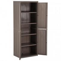 sodo spintele - Sodo spintelė VLX PP Rattan 151240, 650 mm x 450 mm x 1720 mm - 7 nuotrauka