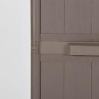 sodo spintele - Sodo spintelė VLX PP Rattan 151240, 650 mm x 450 mm x 1720 mm - 8 nuotrauka