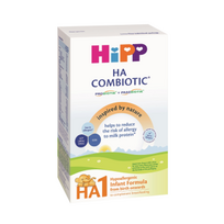 hipp misiniai - HiPP HA1 Combiotic-pradinis hipoalerginis  mišinys 0+ 350g 2144-z - 1 nuotrauka