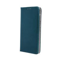 OEM Smart Magnet ic dėklas, skirtas Xiaomi Redmi Note 8 Pro, tamsiai žalias