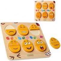 montessori zaislai - Emocijų lenta Masterkidz Montessori - 1 nuotrauka