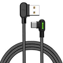 i m c - USB į USB-C laidas Mcdodo CA-5280 LED, 1.8 m (juodas) - 1 nuotrauka