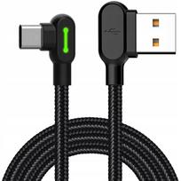 i m c - USB į USB-C laidas Mcdodo CA-5280 LED, 1.8 m (juodas) - 2 nuotrauka