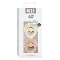 bibs 2 dydis - BIBS čiulptukai Anatomical Ivory/Blush 6-18 mėn. 2 vnt. - 2 nuotrauka
