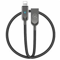 lightning usb a laidas - Usams Kabel power-off U-Sun Lightning Black - 1 nuotrauka