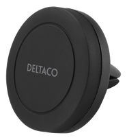 DELTACO į groteles magnetinis, juodas / ARM-C101