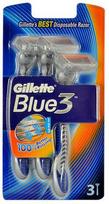Gillette Blue3 Comfort Razor Vyrams 3 pc