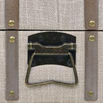 suolas masyvus - Suoliukas VLX Storage 245763, smėlio, 1110 mm x 340 mm x 370 mm - 8 nuotrauka