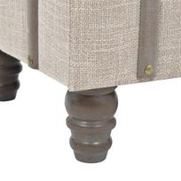 suolas masyvus - Suoliukas VLX Storage 245763, smėlio, 1110 mm x 340 mm x 370 mm - 9 nuotrauka