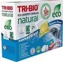 Skalbimo kapsulės TRI-BIO SENSITIVE, 14 vnt.