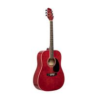 Akustinė gitara Stagg SA20D RED