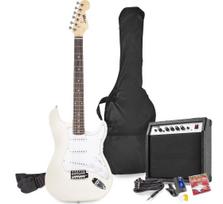 „Max GigKit“ elektrinės gitaros paketas baltas