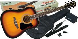 guitar acoustics - Rinkinys akustinei gitarai Ibanez V50NJP VS - 1 nuotrauka