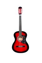 Jasmin 3/4 C-10 gitarų rinkinys, raudonas