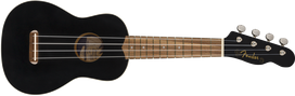 Soprano ukulėlė Fender Venice BLK WN