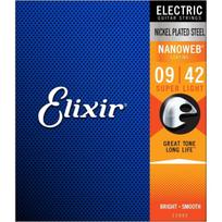 elektrinis elops - Elixir Stygos el. gitarai Eliksyras 12002 Nanoweb 9-42 - 1 nuotrauka