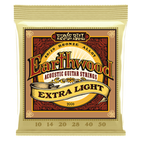 Stygos ak. gitarai Ernie Ball Earthwood P02008 0.010-0.052