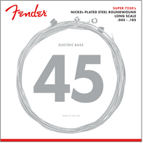 Stygos bos. gitarai Fender Super 7250's 0.045 - 0.105